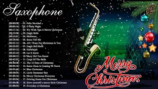 1 Hour of The Saxophone Christmas Music 2021 | Instrumental Saxophone Christmas Songs Playlist 2021