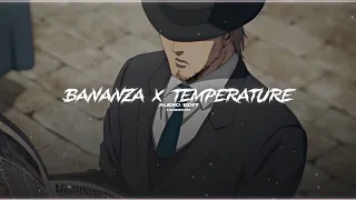 bananza (belly dancer) x temperature 「akon & sean paul」 // audio edit
