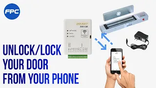 WIFI Controller for Access Control with Door Electromagnetic Lock Kit