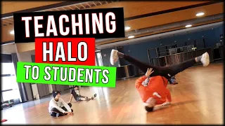 TEACHING HALO - HOW TO BREAKDANCE BY COACH SAMBO