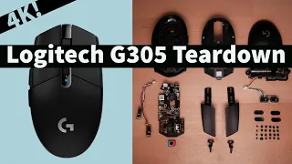 Logitech G305 - 4K Tear down Real time