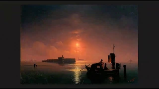 Разбор картин. И. Айвазовский . Венецианская лагуна ночью.