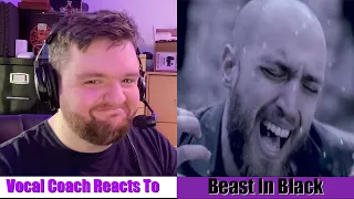 Vocal Coach Reacts - Blind and Frozen by Beast in Black