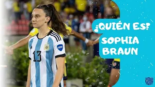 Quién es SOPHIA BRAUN - SELECCIÓN ARGENTINA FEMENINA