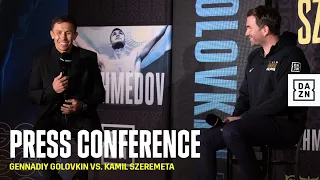 Gennadiy "GGG" Golovkin vs. Kamil Szeremeta: Full Press Conference & Face-Off