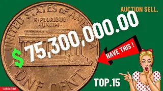 Top 15 Most Valuable Coins  - Rare Dimes, Nickels, Pennies & Quarters Worth a Lot Of Money!