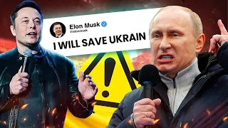 Elon Musk REVEALS SpaceX is Backing Up Ukraine's Cyber Defense!