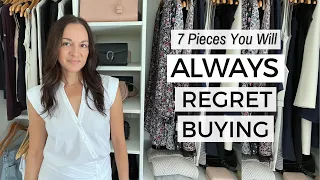 7 Things You Will ALWAYS Regret Buying / Tips From A Stylist