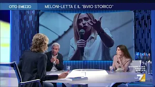 Padellaro ed il rapporto con il fascismo di Giorgia Meloni: "Fini si riferiva alle leggi ...