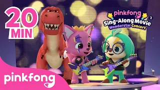 Electro Baby Shark Dance and More! | Special Stage Clip Compilation | Pinkfong Sing-Along Movie 2