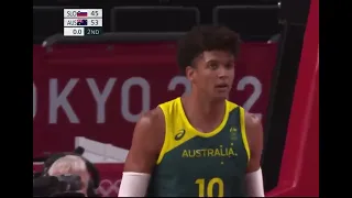 Matisse Thybulle with the INSANE Dunk🤯🤯 Slovenia vs Australia Tokyo Olympics Basketball Bronze Medal