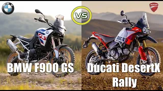 BMW F900 GS vs Ducati DesertX Rally | Comparison |TM