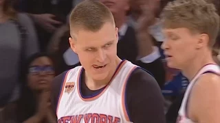 Kristaps Porzingis Scores Career High 35 Points! Detroit Pistons vs New York Knicks