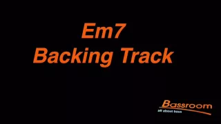 Em7 Backing Track Jam!!