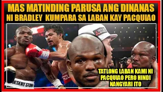 MATINDI PARUSA ANG INABOT NI BRADLEY SA BOKSINGERONG ITO KUMPARA SA LABAN KAY PACQUIAO