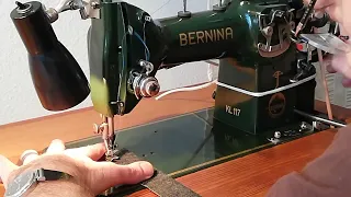 Ssshhhh (Volume up!) Bernina KL-117 treadling