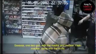 Store Owner Fights Back Against Robbers