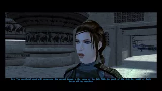 Star Wars Knights of the Old Republic Dark Side Ending