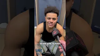 Baylor’s Keyonte George Breaks Down Win Over UCSB | March Madness