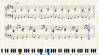 Sweden (Minecraft) - [Piano Sheet Music]