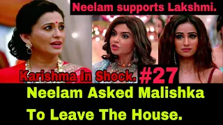 Neelam Accepts Infront Of Karishma That Lakshmi Is Rishi’s Wife And She Will Protect Her| Zee World.