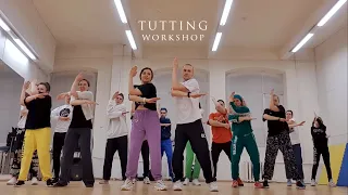 TUTTING dance workshop (king-tut) (popping/hiphop)