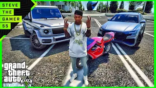 CJ's Lamar and Lester Favors| In GTA 5 PC Real Life Mods | 4K