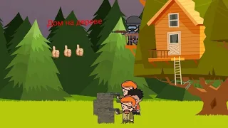 Zombie Forest HD играю в режим одиночное дерево!