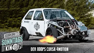 803PS Turbo Opel Corsa A + 700PS Opel Astra | Patricks Gier nach der Geschwindigkeit | Sourkrauts