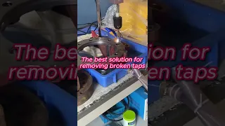 Portable EDM Machine for Easy Broken Taps Removal