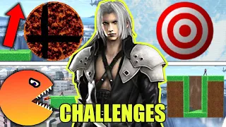 Super Smash Bros. Ultimate - Can Sephiroth COMPLETE These 35 Challenges?