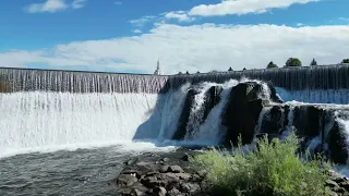 Idaho Falls by drone