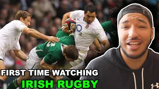 AMAZING! NFL Fan Reacts to BEST OF IRELAND RUGBY (Irish Rugby Biggest Hits & Tries)