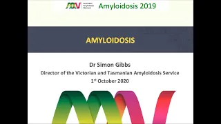 Cardiac Amyloidosis with Dr Simon Gibbs