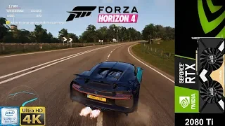 Forza Horizon 4 Extreme Settings 4K | RTX 2080 Ti | i7 8700K 5.3GHz