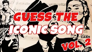 [GUESS THE SONG QUIZ] Iconic Songs Edition Vol.2 - Difficulty 🔥 - Top Sellers!