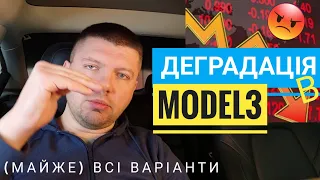 Деградація батареї Tesla Model 3: що приховують продавці? огляд даних сотень авто з пробігом!