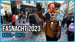 Basler Fasnacht 2023, Guggenmusik, Fasnachtsumzug, Carnaval 2023 / Switzerland