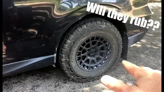 Will 29 inch tires fit a stock Subaru?  BFG K02 update!