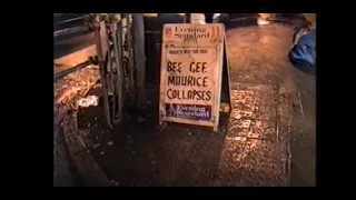 🇬🇧 News: BEE GEE MAURICE GIBB Collapses, January 2003📰🗞️