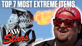 Pawn Stars: TOP 7 BIGGEST ITEMS OF ALL TIME