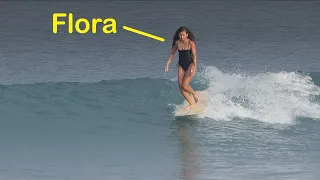 Local Surfer In Rhythm - Kuta Beach, 15 June 2021