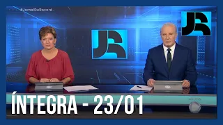 Assista à íntegra do Jornal da Record | 23/01/2023