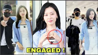 KIM JI WON DATING KIM SOO HYUN AT SINGAPORE?! ARE THEY ENGAGED?!