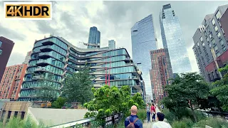 [4K HDR] Skyline Walk Manhattan Sep 5, 2021🇺🇸 High Line Tour and Vessel Chelsea View New York Travel