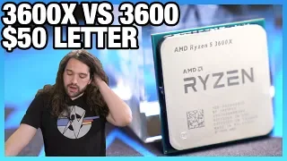 AMD Ryzen 5 3600X Review vs. R5 3600: $50 for a Letter