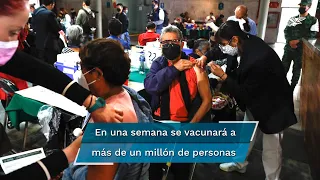 Ante aumento de casos Covid buscan acelerar vacunación en adultos de 50-59 años en CDMX