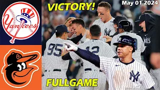 Yankees vs. Orioles  [FULLGAME] Highlights , May 01 2024 | MLB Season 2024