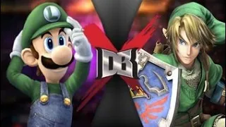 mugen luigi vs link