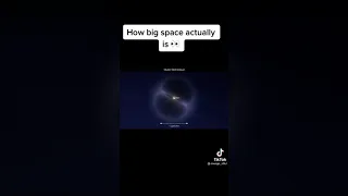 HOW BIG SPACE ACTUALLY IS.... see until end..you will surprise🥶🥶🥶😱 #world #space #earth #scary